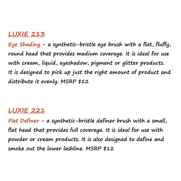 Luxie 8pc Complete Face Brush Set NIP - Picture 8 of 10